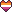 Lesbian pride heart